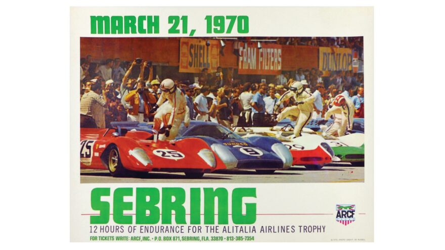Moottoriurheilujulisteet Sebring - RM Sotheby's