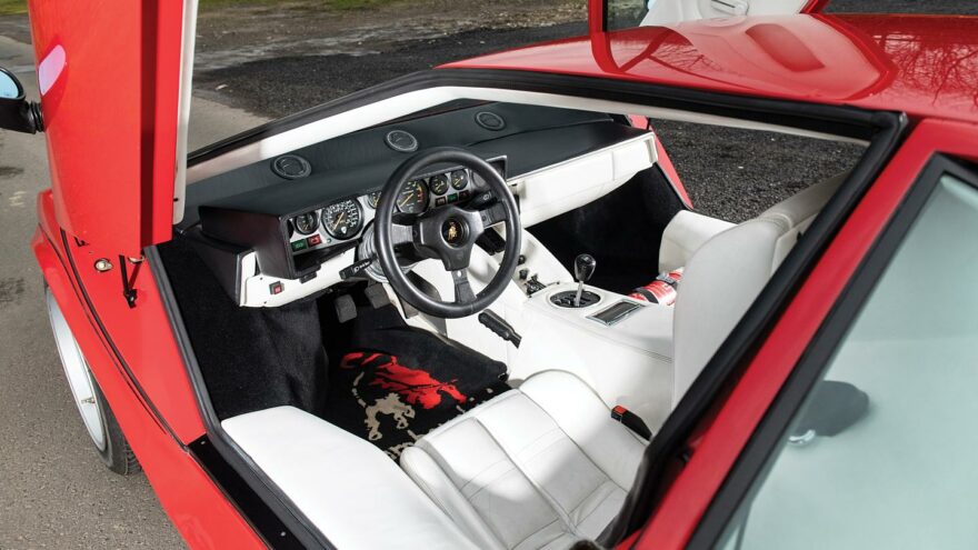 Lamborghini Countach LP500 S Interior – RM Sotheby’s