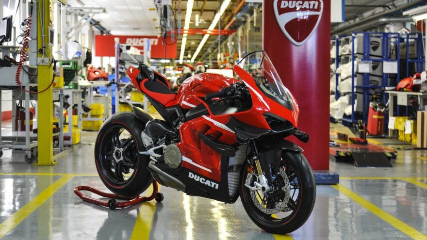 Ducati Superleggera V4:n valmistus käyntiin