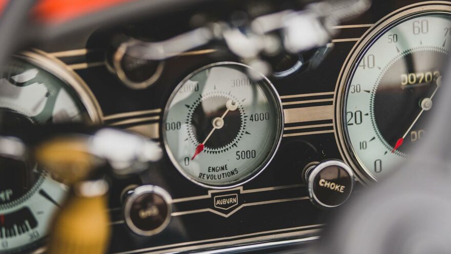 Auburn 851 Speedster gauges - RM Sotheby's