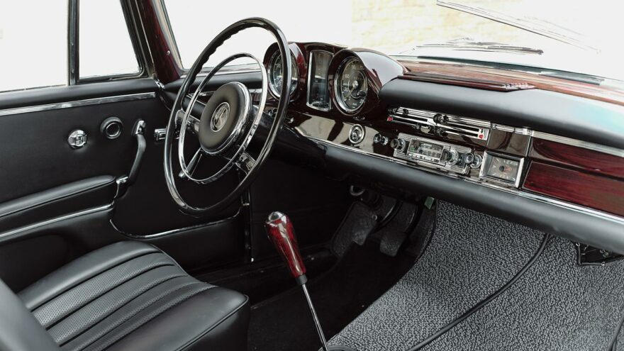 1962 Mercedes-Benz W111 Coupé interior - RM Sotheby's