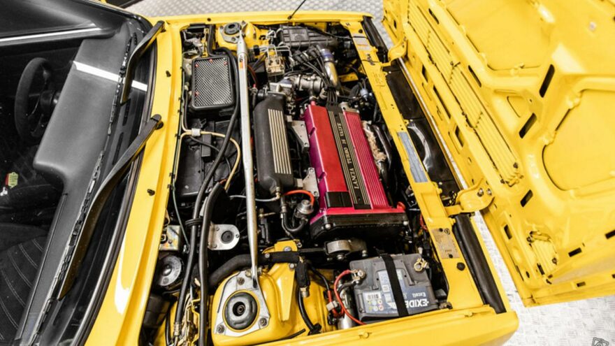 Lancia Delta HF Integrale Evoluzione II Giallo Ginestra moottori - Tori.fi