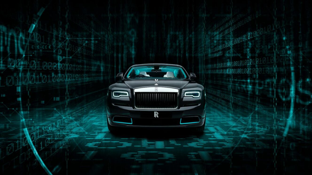Rolls-Royce Wraith Kryptos grille