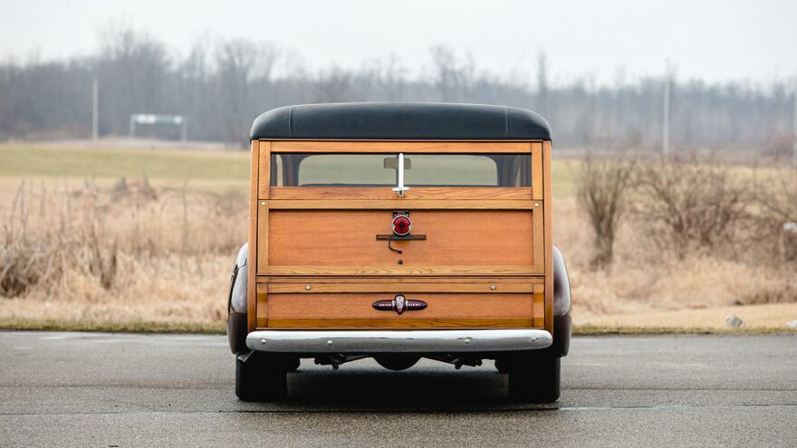 1940 Buick Super Estate Wagon rear - RM Sotheby's