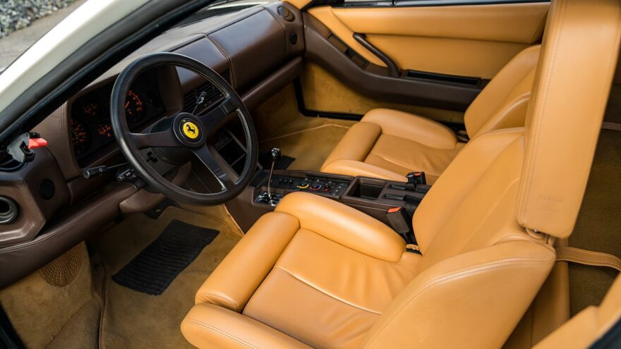 1991 Ferrari Testarossa interior - RM Sotheby's