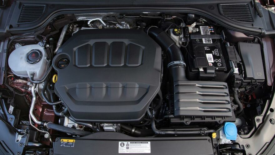 Golf GTi 8 engine
