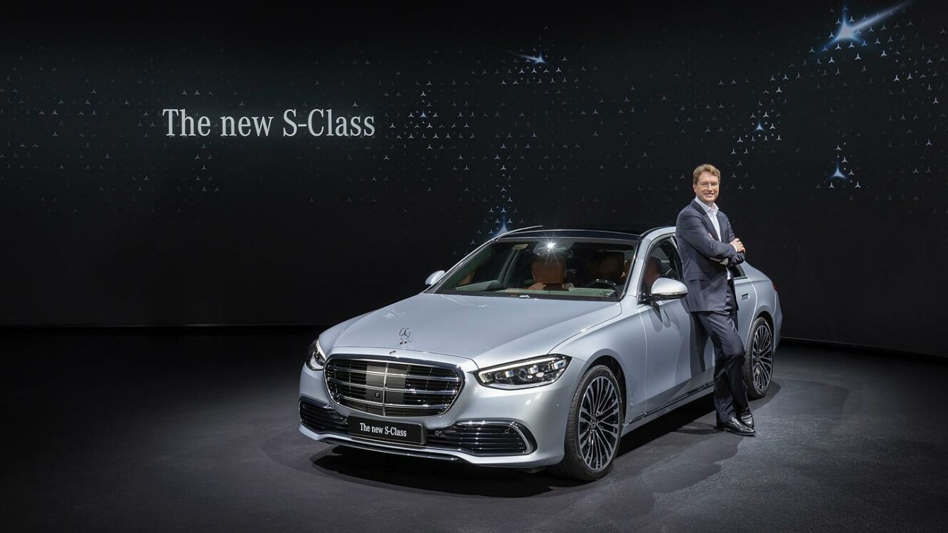 Ola Källenius, Chairman of Daimler AG and Mercedes-Benz AG and the Mercedes-Benz V223