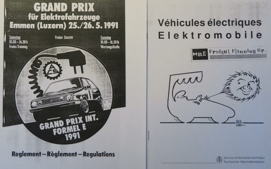 autoilun aikakone sähköautot 1990-luku