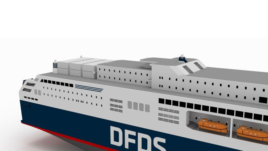 DFDS Europa Seaways vety polttokenno matkustaja-autolautta