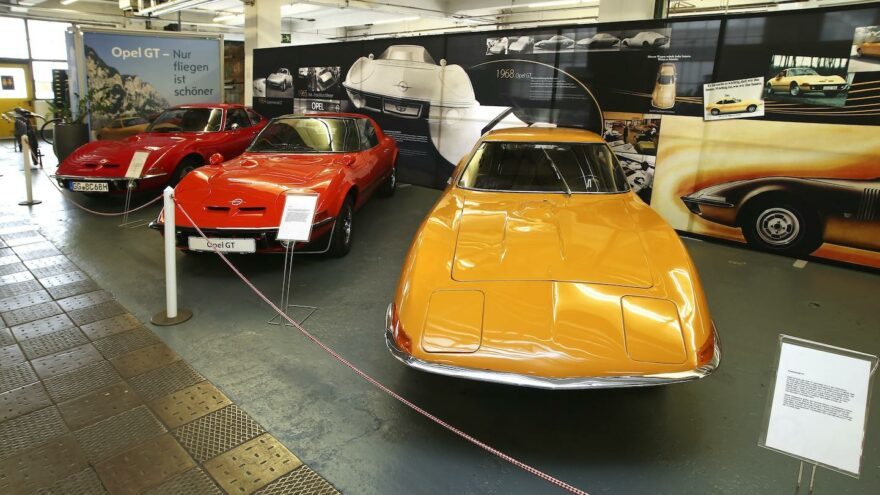 Opel tehdasmuseo museo Rüsselsheim tehdas