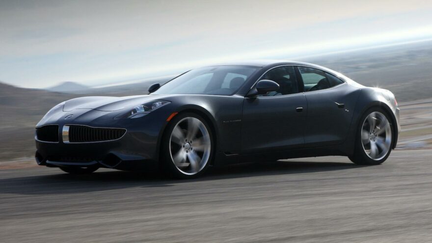 10-vuotias Fisker Karma 10 vuotta