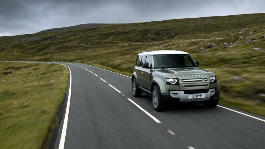 Jaguar Land Rover vety Defender polttokenno