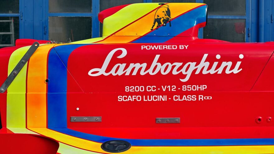 1992 Lucini Lamborghini Hydroplane – RM Sotheby's