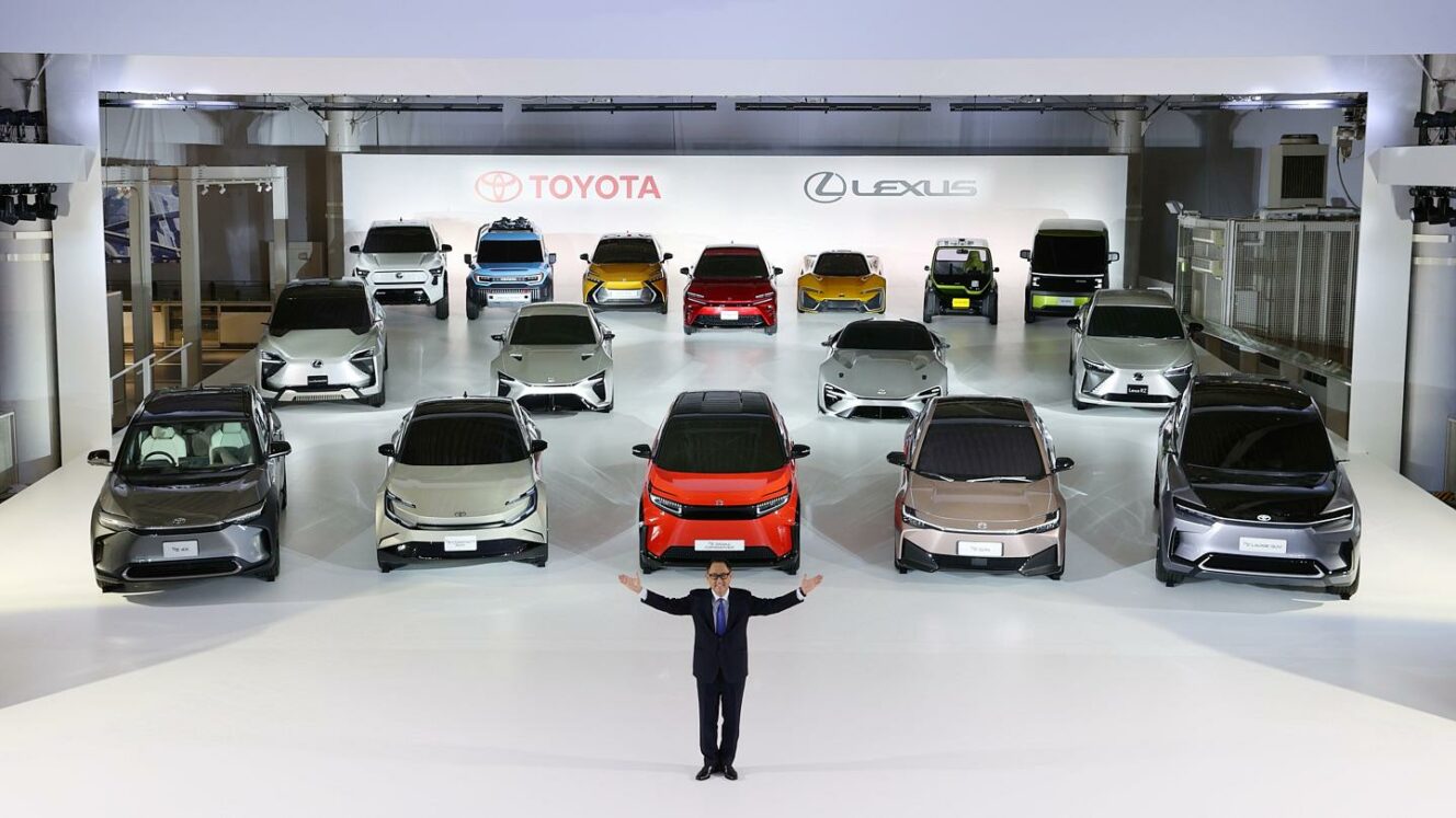 Toyota BEV - Toyota CEO Akio Toyoda