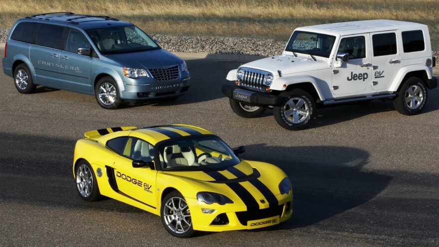 Dodge Circuit EV, Jeep Wrangler EV, Chrysler Voyager EV