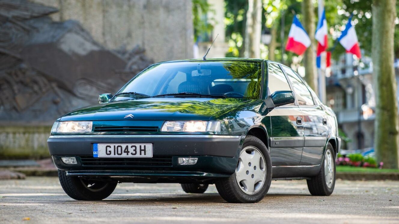 Citroën Xantia klassikko Ranska museo conservatoire