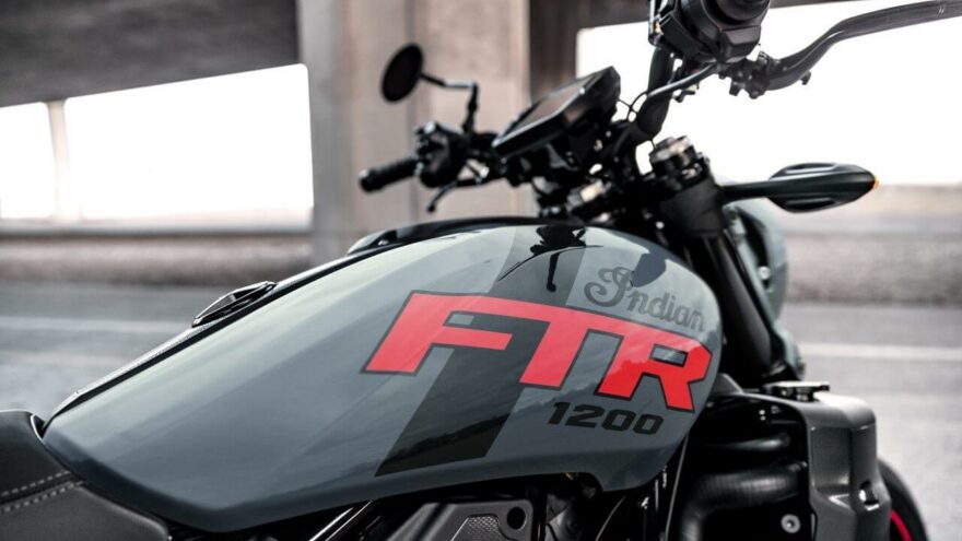 Indian FTR Stealth Grey Special Edition