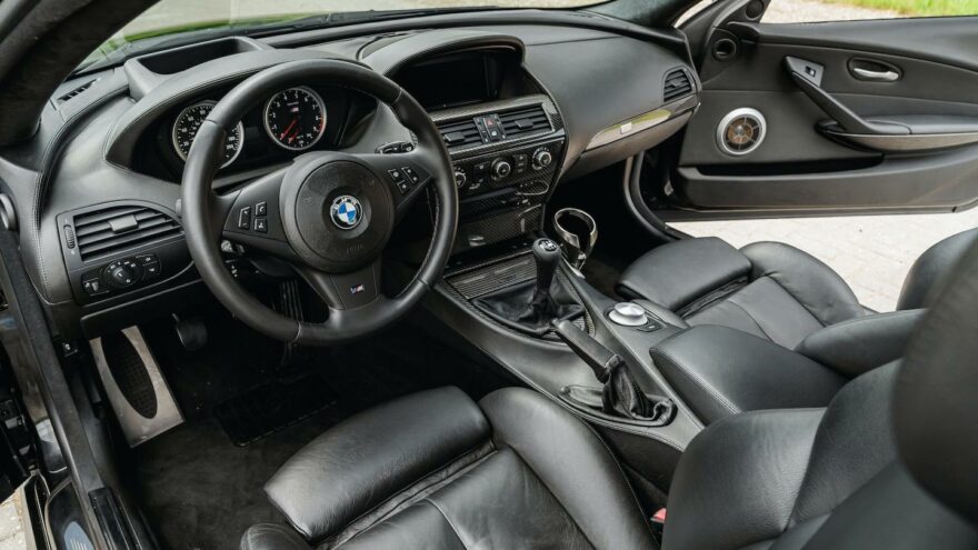 BMW M6 V10 manuaali huutokauppahelmet vaihteisto