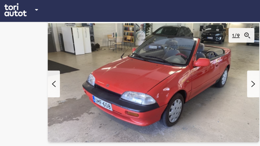 Suzuki Swift cabriolet