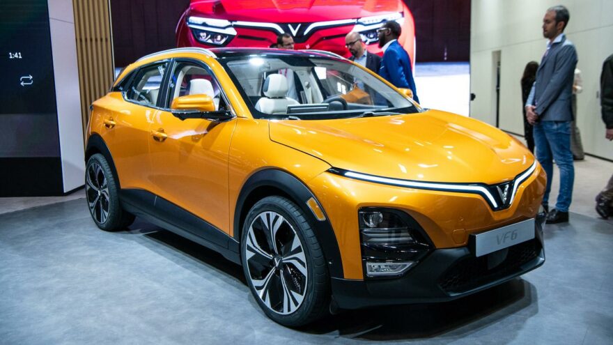 VinFast VF6 VF7 VF8 VF9 Pariisi sähköauto Vietnam
