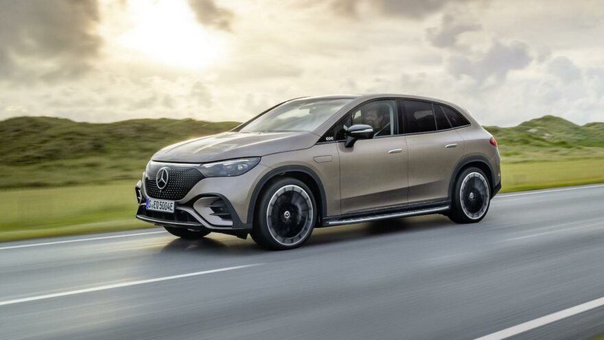 Mercedes-EQ EQE SUV Mercedes-AMG sähköauto katumaasturi crossover