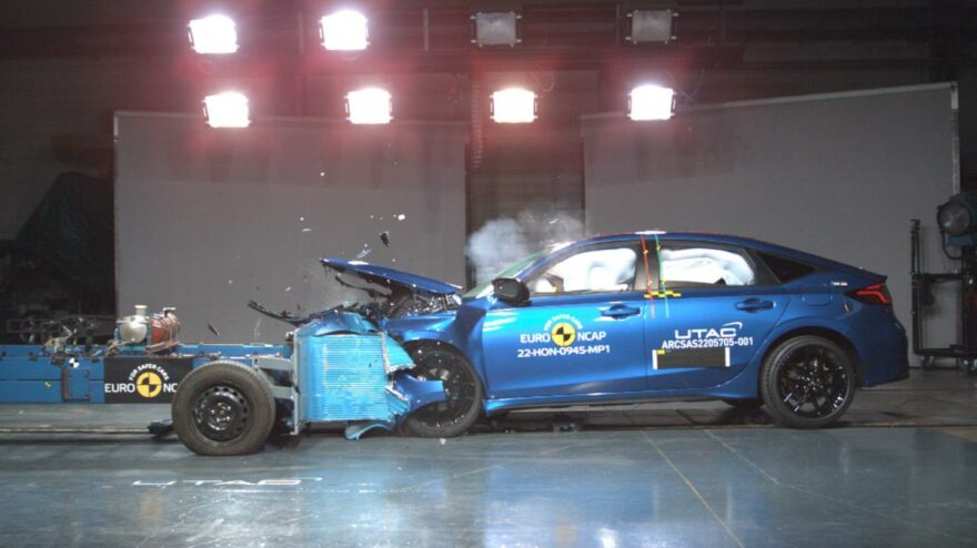 Euro NCAP törmäys testi turvallisuus Honda Civic
