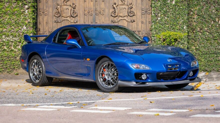 Mazda RX-7 Spirit R huutokauppahelmet wankel kiertomäntä