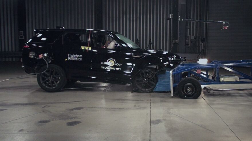 Euro NCAP törmäys testi turvallisuus Land Rover Range Rover Sport