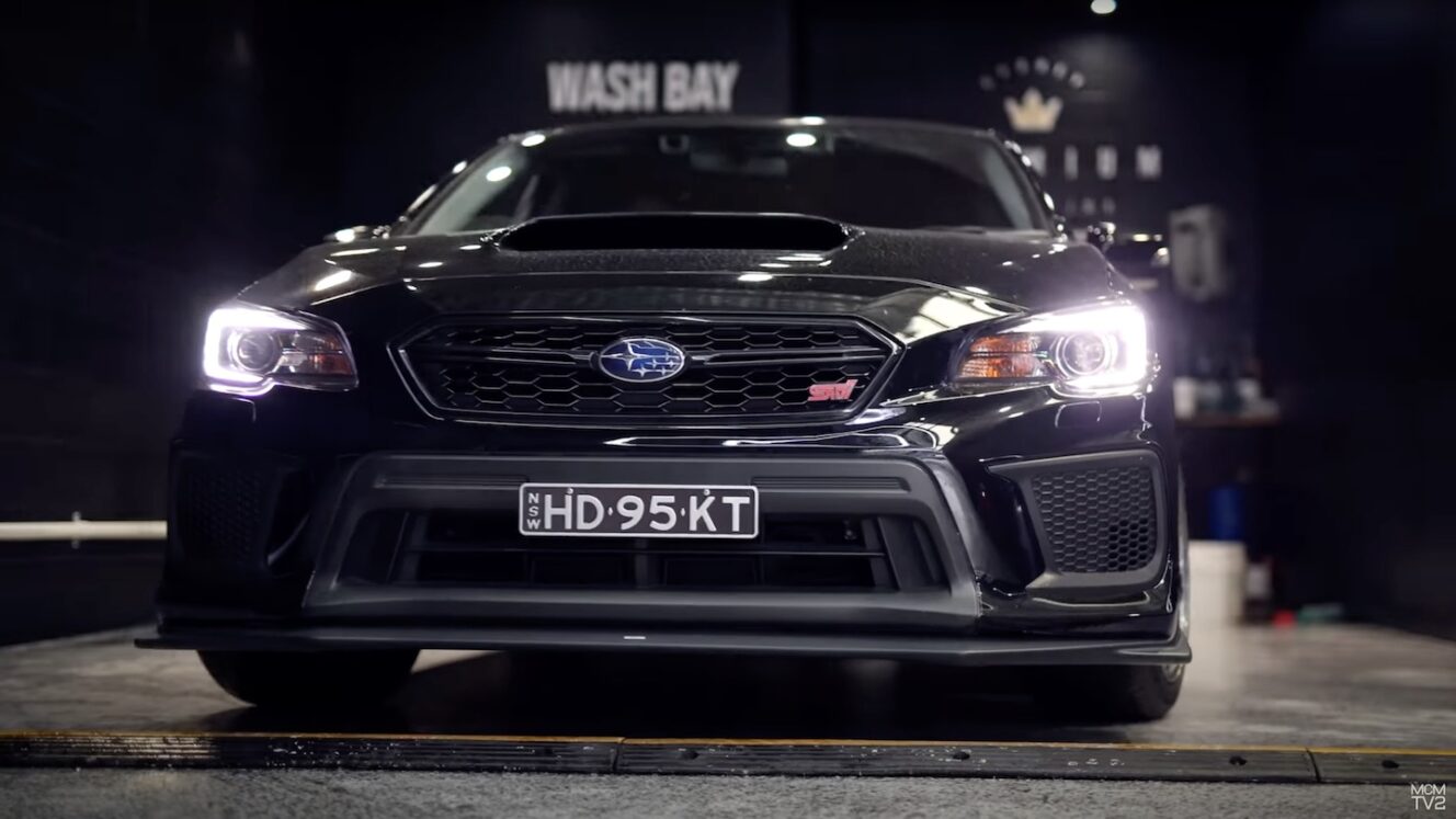 Subaru Levorg STI autofiksaus autopesu detailing ASMR video