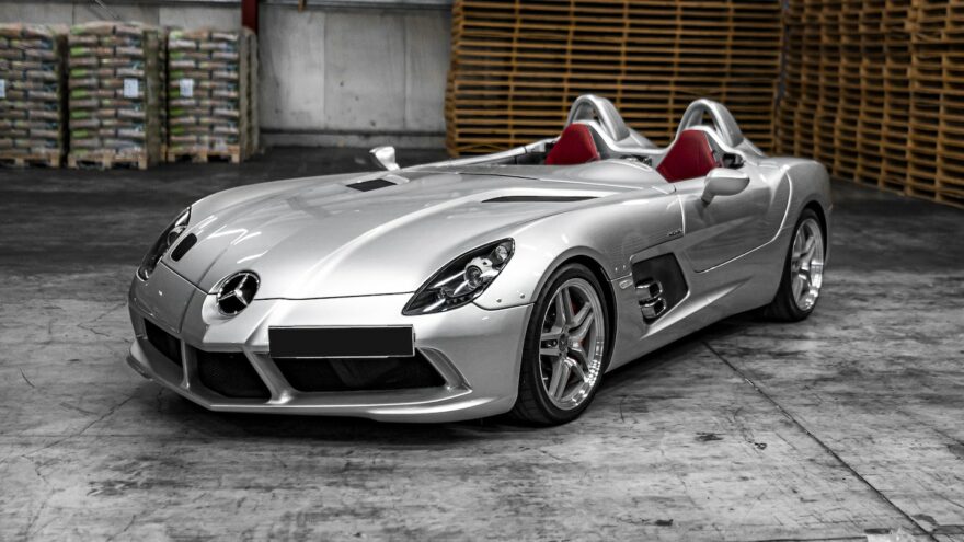 Mercedes-Benz SLR McLaren Stirling Moss huutokauppa speedster 722