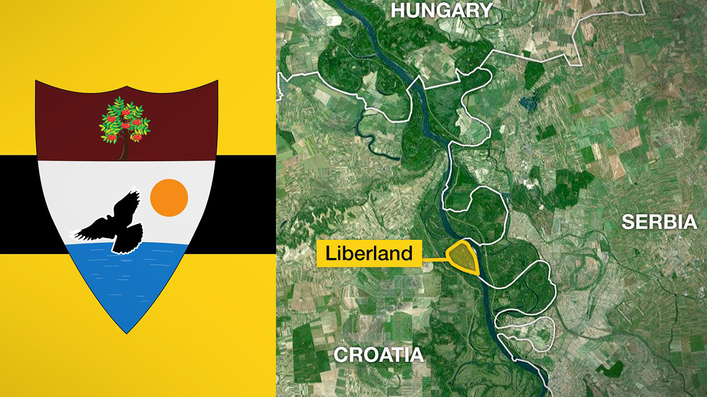 Liberland: pieni mikrovaltio Kroatian ja Serbian välissä