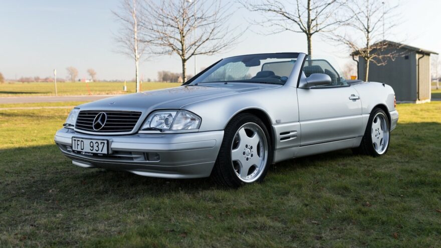 1999 Mercedes-Benz SL 320 avoauto huutokauppa