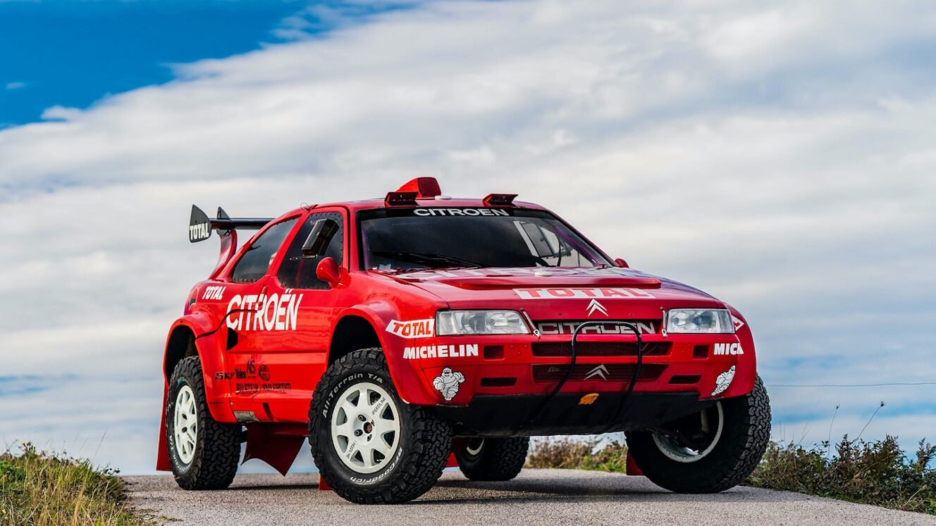 Citroën ZX Rallye Raid Evo II huutokauppa ralli Vatanen Salonen