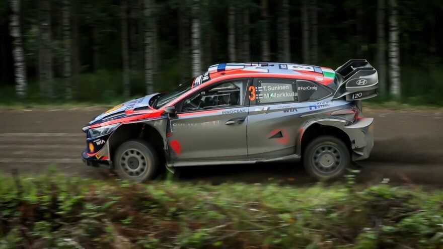 Teemu Suninen Hyundai Secto Rally Finland 2023