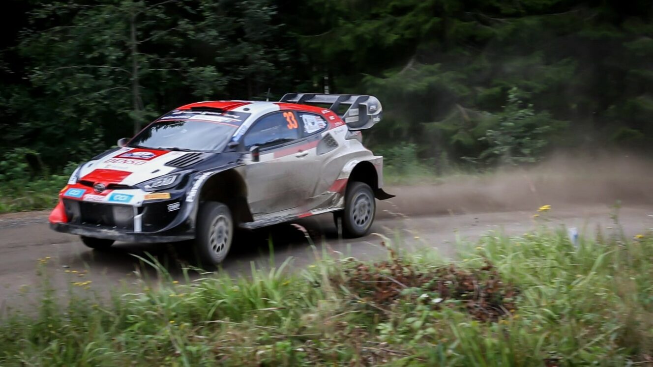Elfyn Evans Toyota Secto Rally Finland 2023