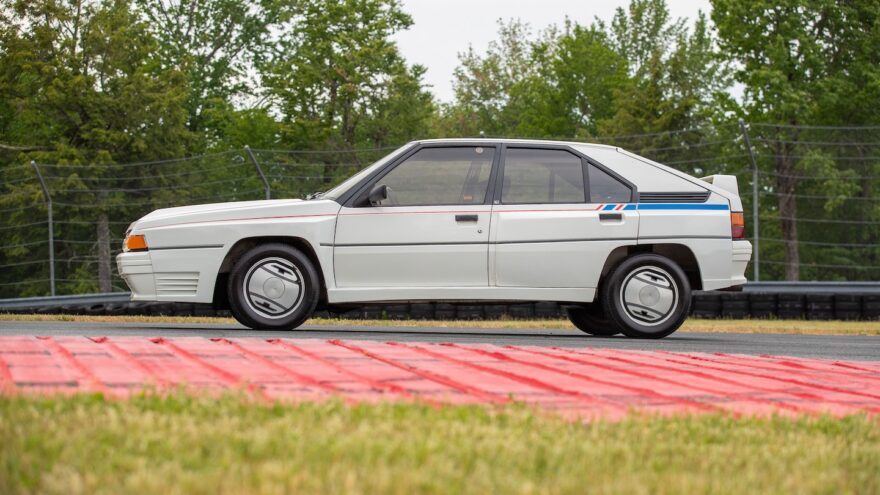 Citroën BX 4TC huutokauppa luokittelumalli ralli B-ryhmä