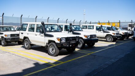 Gibraltarin erikoisajoneuvot AADS Jeep TGS Toyota