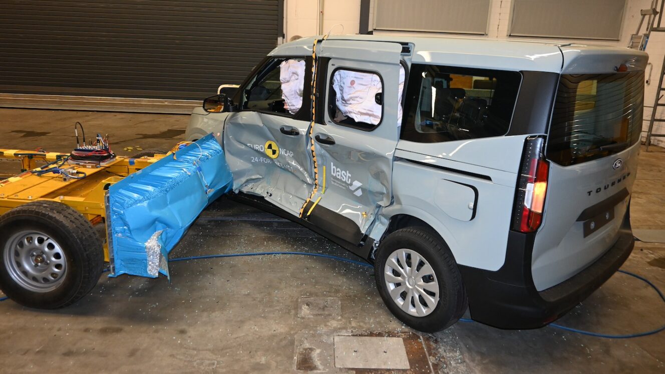 Ford Tourneo Courier Euro NCAP