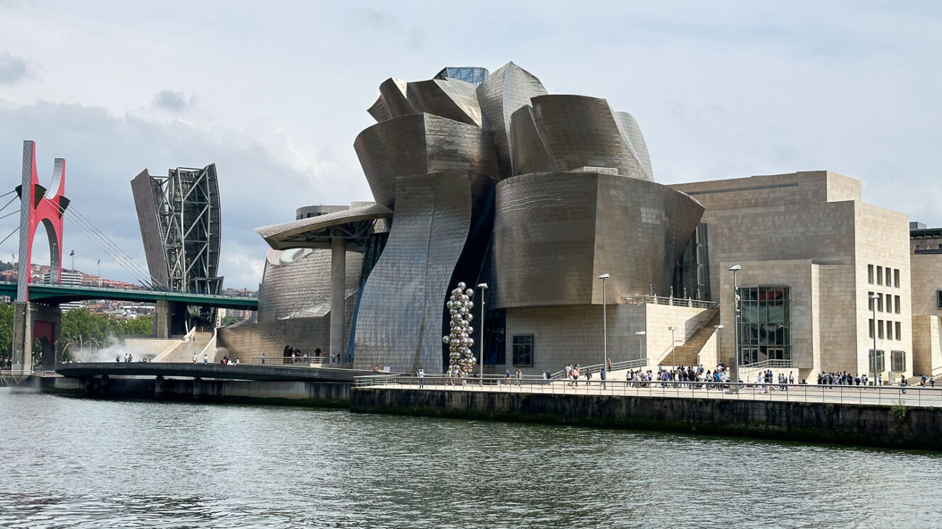 Guggenheim taidemuseo Bilbao Espanja