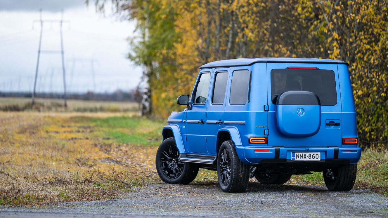 Mercedes-Benz G 580 EQ technology sähkö-G