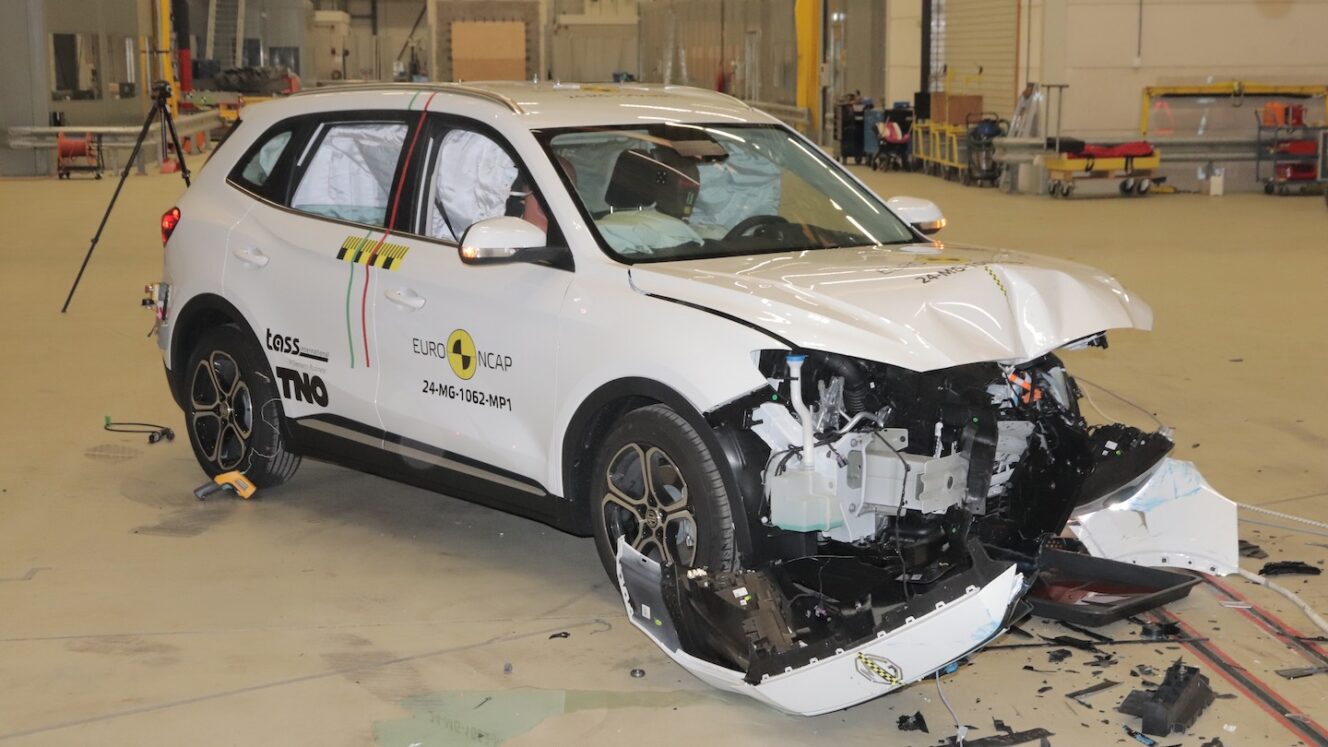 MG ZS Hybrid Euro NCAP