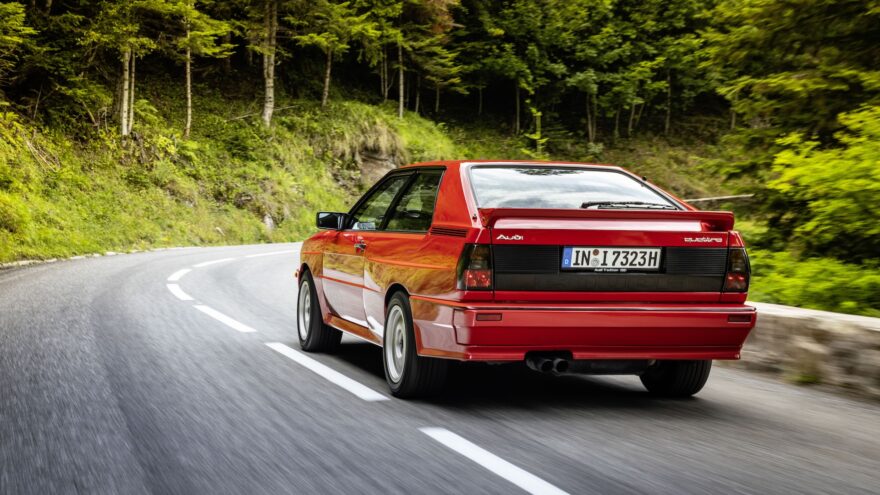 Audi Quattro I5 viisi sylinteriä