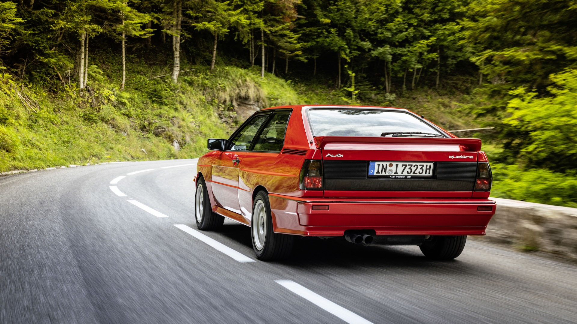 Audi Quattro I5 viisi sylinteriä