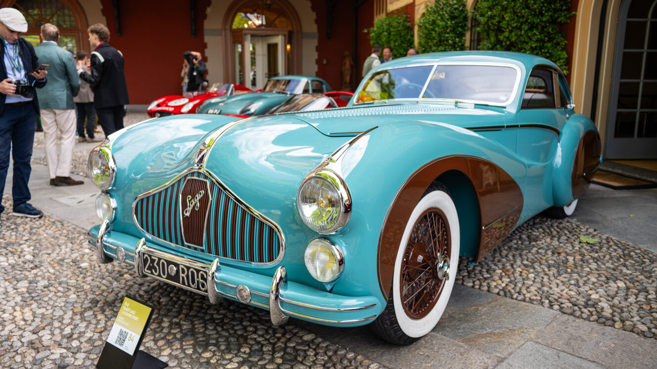 Concorso d'Eleganza Villa d'Este 2025 autonäyttely concourse Como Italia klassikkoautot taivas