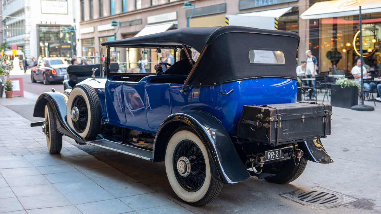 Rolls-Royce 20-Ghost Club Helsinki Hanko Fiskars kiertue Phantom 100 vuotta