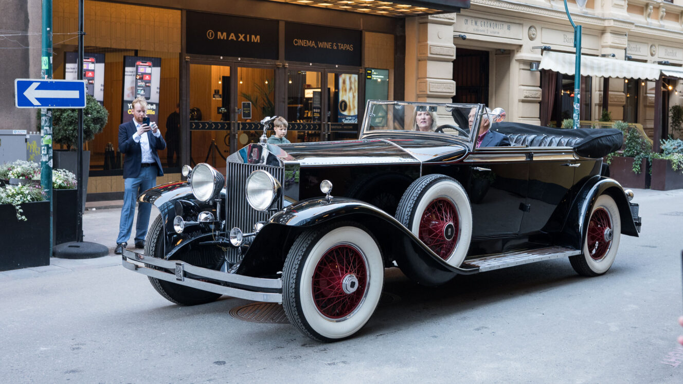 Rolls-Royce Phantom I 1929 koeistuttu