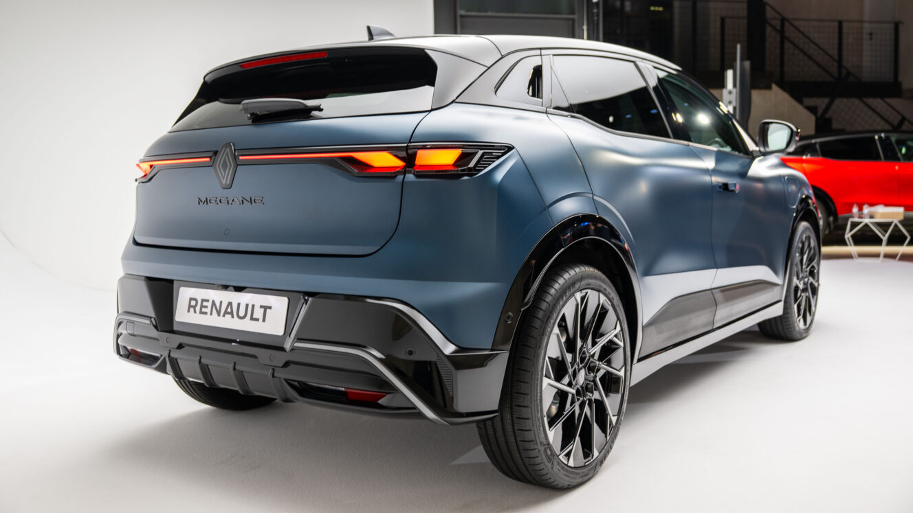 Renault Megane E-tech Electric facelift