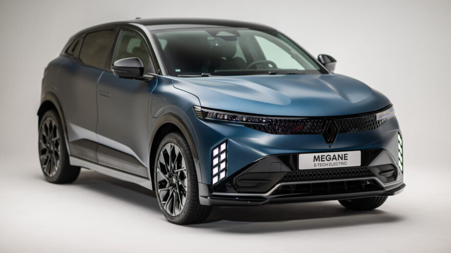 Renault Megane E-tech Electric facelift