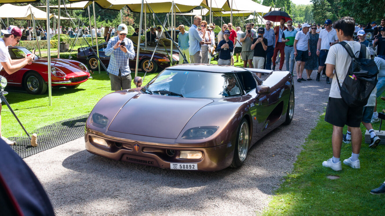 Aurora Concours concourse klassikkoauto arvoauto tapahtuma Ruotsi Båstad