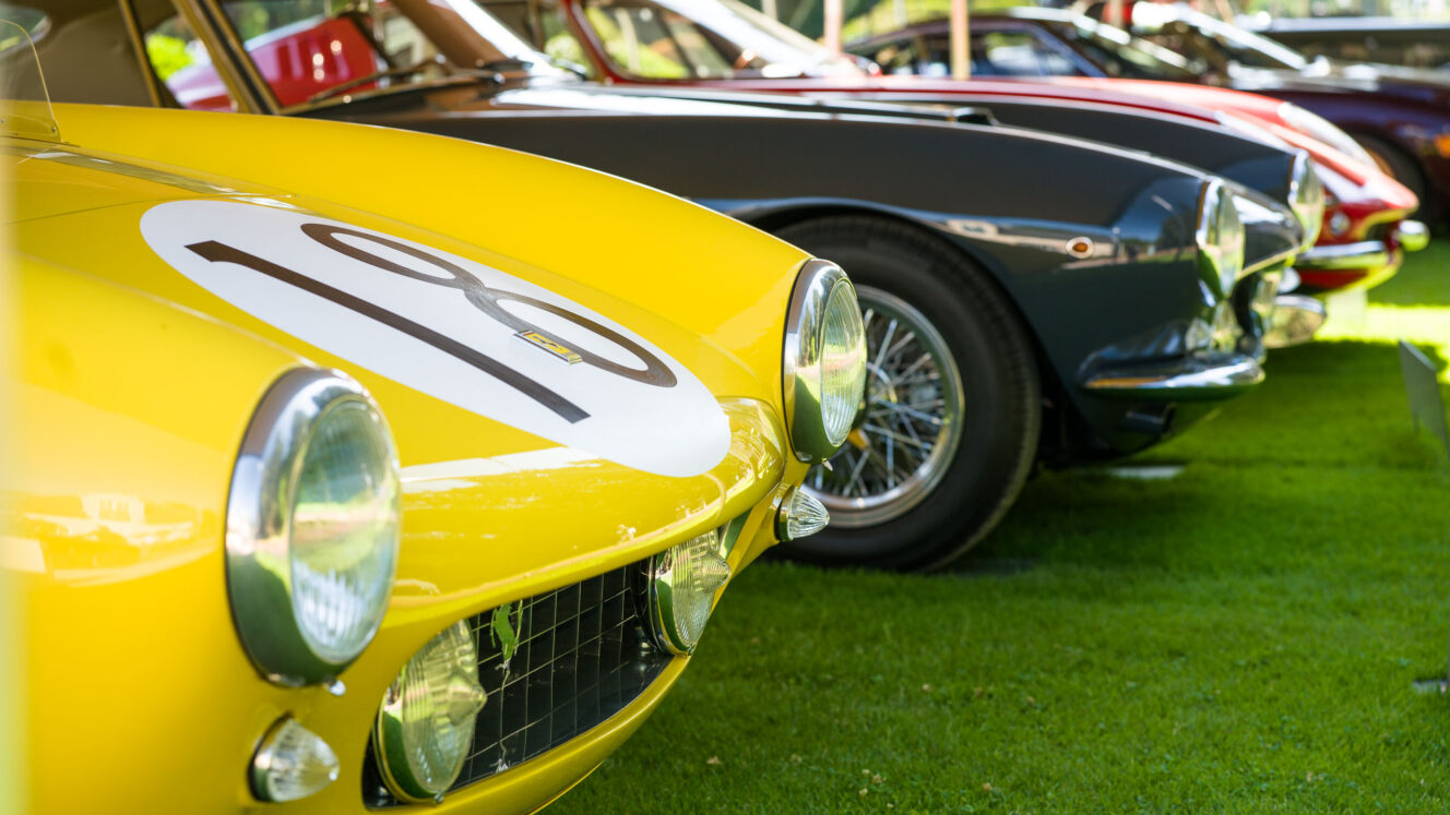 Aurora Concours concourse klassikkoauto arvoauto tapahtuma Ruotsi Båstad